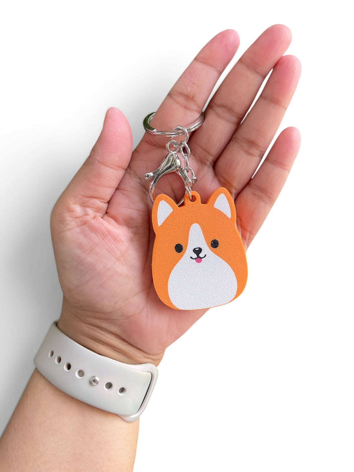 Squishy Pals Fox Keychain