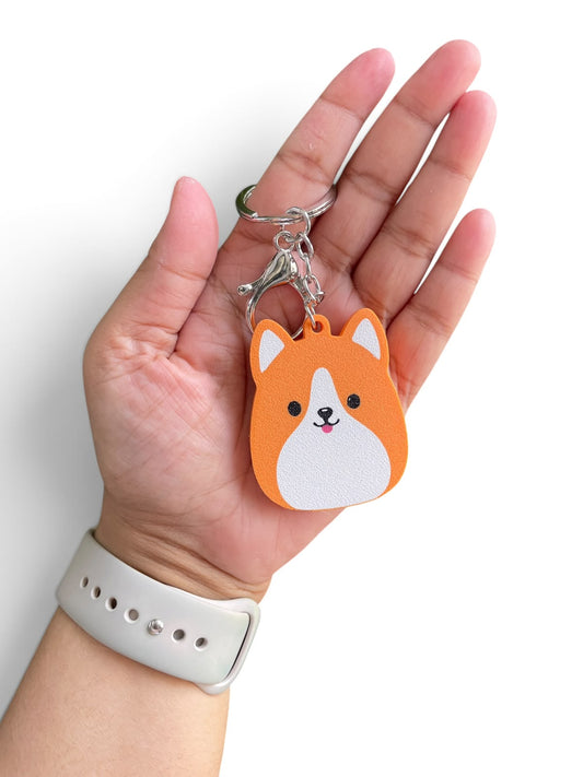 Squishy Pals Fox Keychain