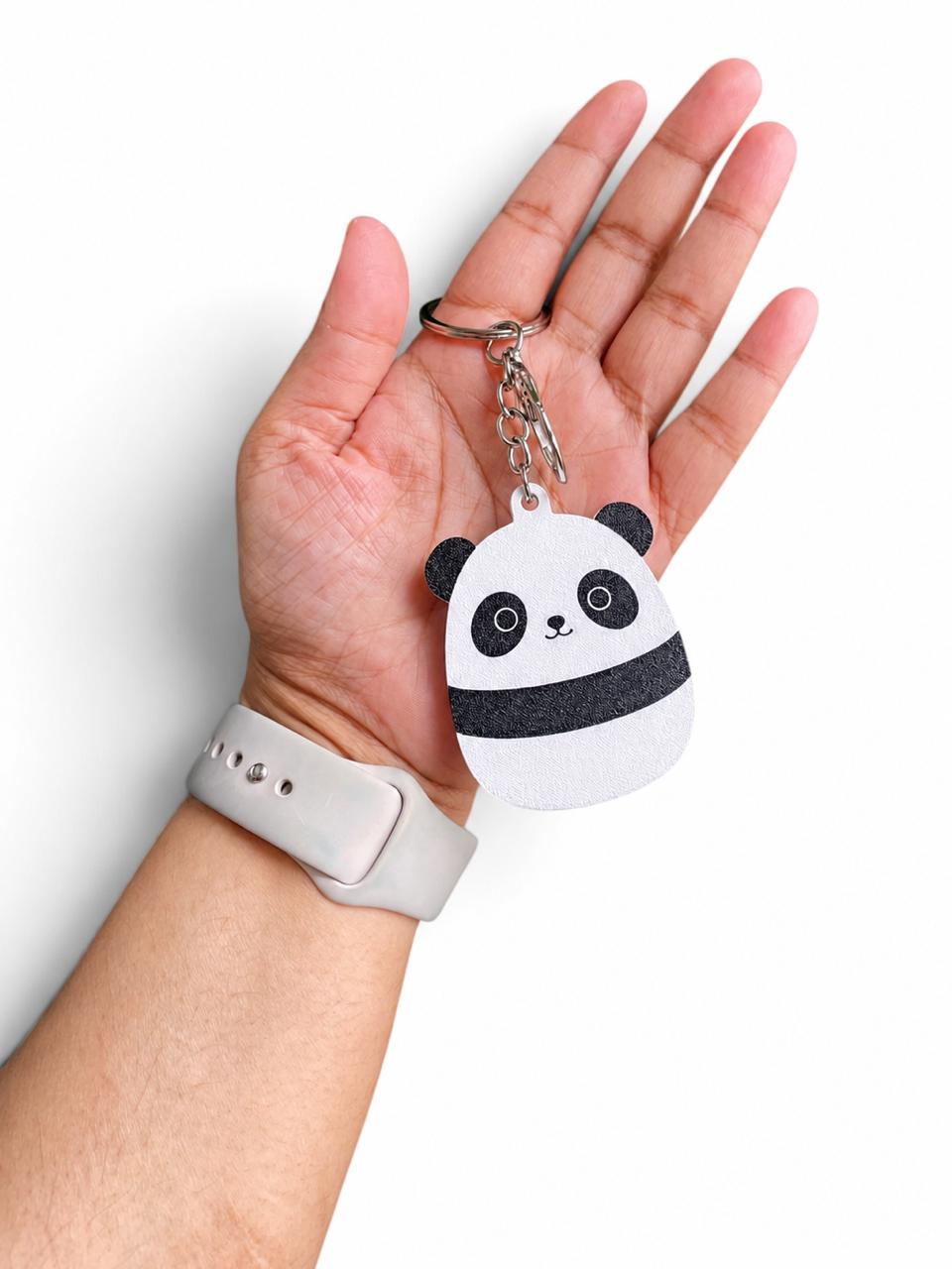 Squishy Pals Panda Keychain